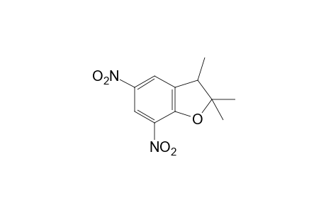 2,3-dihydro-2,2,3-trimethyl-5,7-dinitrobenzofuran