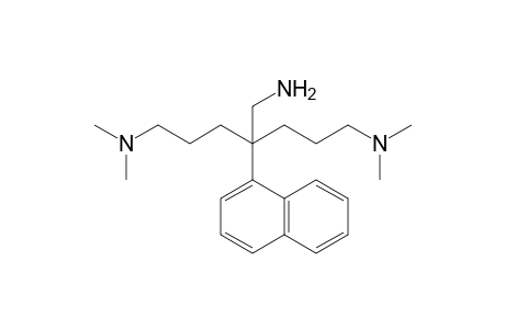 4-aminomethyl-4-(alpha-naphthyl)-N,N,N',N'-tetramethyl-1,7-heptanediamine