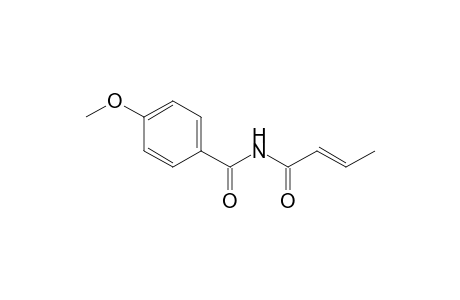 4-Methoxyl-N-(but-2-enoyl)benzamide
