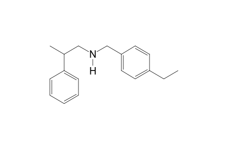 N-[(4-Ethylphenyl)methyl]-2-phenylpropan-1-amine