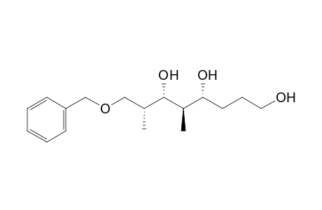 (2R,3S,4R,5R)-1-(Benzyloxy)-2,4-dimethyloctan-3,5,8-triol