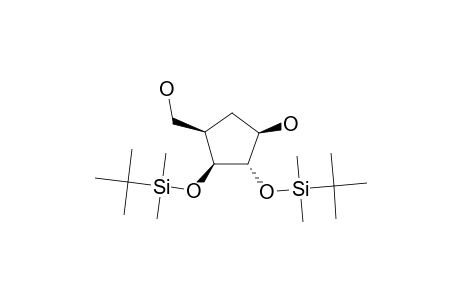 (1R,2S,3S,4R)-2,3-DI-O-(TERT.-BUTYLDIMETHYLSILANYLOXY)-4-HYDROXYMETHYLCYCLOPENTANE-1,2,3-TRIOL