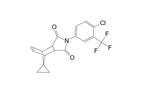 (3a'R)-2'-(4-chloro-3-(trifluoromethyl)phenyl)-3a',4',7',7a'-tetrahydro-1'H-spiro[cyclopropane-1,8'-[4,7]methanoisoindole]-1',3'(2'H)-dione