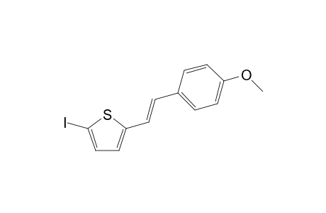 (E)-2-(4-methoxystyryl)-5-iodothiophene