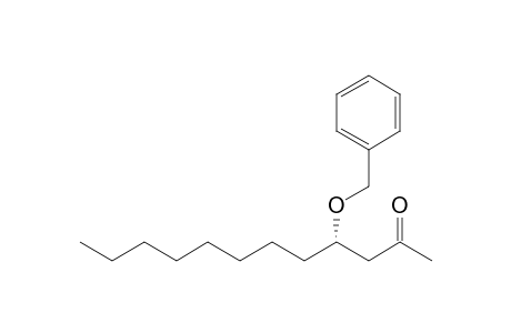 (4S)-4-benzoxydodecan-2-one