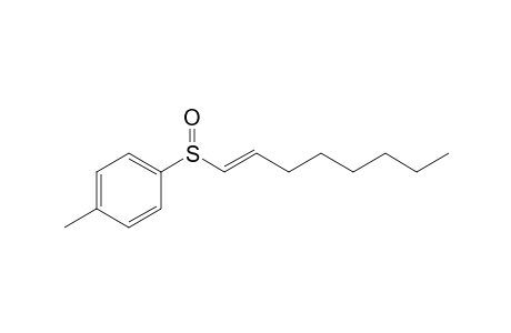 E-1-(4'-Tolylsulfinyl)oct-1-ene