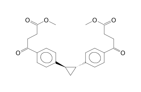 TRANS-1,2-BIS[4-(3-METHOXYCARBONYL-1-OXOPROPYL)PHENYL]CYCLOPROPANE