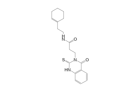 3-quinazolinepropanamide, N-[2-(1-cyclohexen-1-yl)ethyl]-1,2,3,4-tetrahydro-4-oxo-2-thioxo-