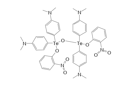 TETRA-(PARA-DIMETHYLAMINOPHENYL)-DITELLUROXANE-BIS-(ORTHO-NITROPHENOLATE)