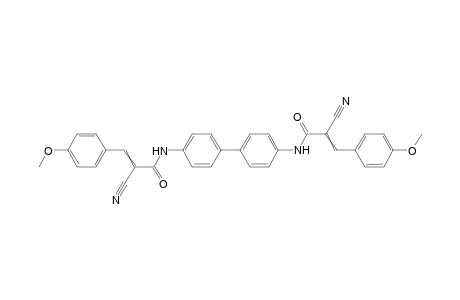 N,N'-([1,1'-Biphenyl]-4,4'-diyl)bis(2-cyano-3-(4-methoxyphenyl)acrylamide)