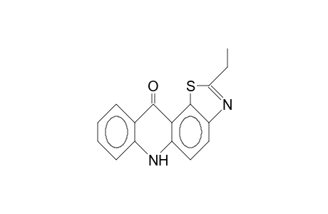 2-Ethyl-thiazolo(4,5-A)acridin-11-one