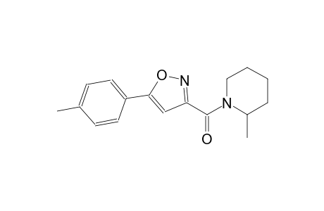 piperidine, 2-methyl-1-[[5-(4-methylphenyl)-3-isoxazolyl]carbonyl]-