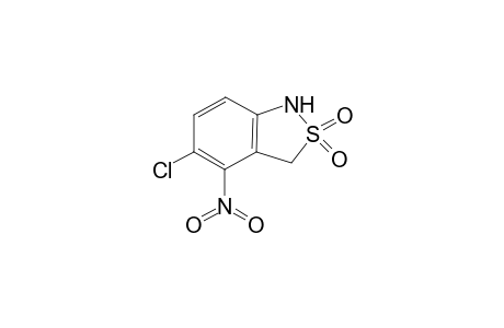 4-Nitro-5-chloro-2,1-benzisothiazoline 2,2-dioxide