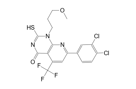 pyrido[2,3-d]pyrimidin-4(1H)-one, 7-(3,4-dichlorophenyl)-2-mercapto-1-(3-methoxypropyl)-5-(trifluoromethyl)-