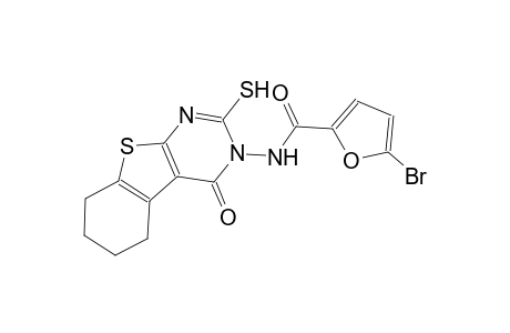 5-bromo-N-(4-oxo-2-sulfanyl-5,6,7,8-tetrahydro[1]benzothieno[2,3-d]pyrimidin-3(4H)-yl)-2-furamide