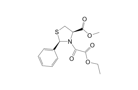Methyl N-(ethoxyoxalyl)-2-phenylthiazolidine-4-carboxylic Acid