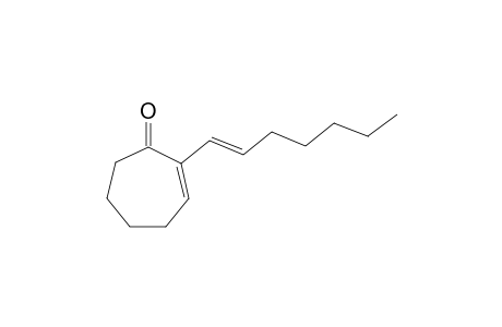 (E)-2-(Hept-1-en-1-yl)cyclohept-2-enone
