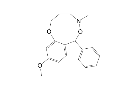 10-Methoxy-5-methyl-7-phenyl-2,3,4,5-tetrahydro-7H-1,6,5-benzodioxazonine