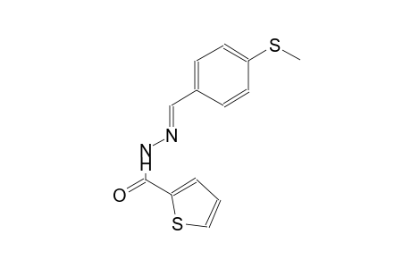 N'-{(E)-[4-(methylsulfanyl)phenyl]methylidene}-2-thiophenecarbohydrazide