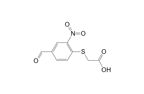 Acetic acid, 2-(4-formyl-2-nitrophenylthio)-