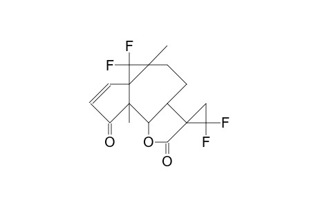 Bis(difluoro-cyclopropnpane)-parthenin