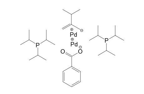 mu-(Benzoate)-mu-(2-isopropylallyl)-bis(triisopropylphosphine)dipalladium(I)
