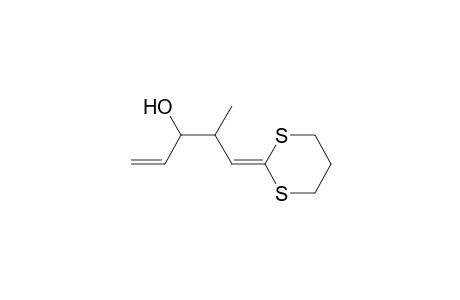 5-(1,3-dithian-2-ylidene)-4-methyl-1-penten-3-ol