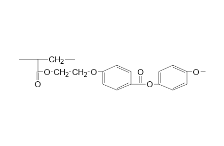 Poly[1-(methoxy-1,4-phenyleneoxy-1,4-benzoyloxyethyleneoxycarbonyl)ethylene]