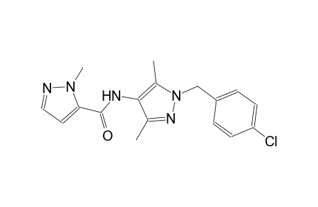 N-[1-(4-chlorobenzyl)-3,5-dimethyl-1H-pyrazol-4-yl]-1-methyl-1H-pyrazole-5-carboxamide