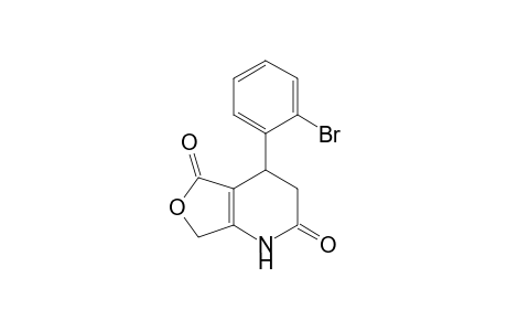 4-(2-bromophenyl)-1,3,4,7-tetrahydrofuro[3,4-b]pyridine-2,5-dione
