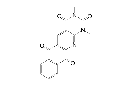 1,3-Dimethylbenzo[g]pyrimido[4,5-b]quinoline-2,4,6,11(1H,3H)-tetraone