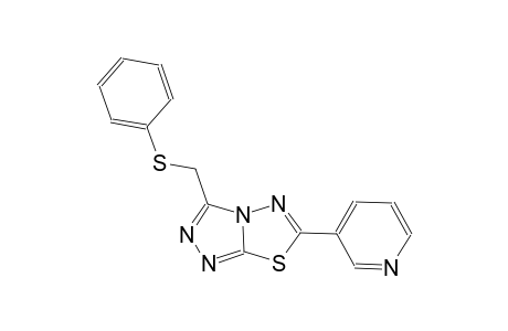 phenyl [6-(3-pyridinyl)[1,2,4]triazolo[3,4-b][1,3,4]thiadiazol-3-yl]methyl sulfide