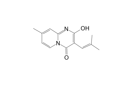 2-Hydroxy-8-methyl-3-(2-methyl-1-propenyl)-4H-pyrido[1,2-a]pyrimidin-4-one