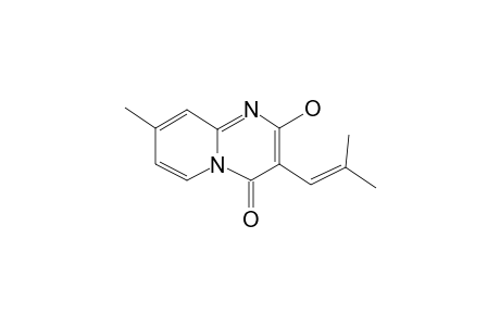 4H-Pyrido[1,2-a]pyrimidin-4-one, 2-hydroxy-8-methyl-3-(2-methyl-2-propenyl)-