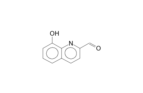 2-Quinolinecarboxaldehyde, 8-hydroxy-