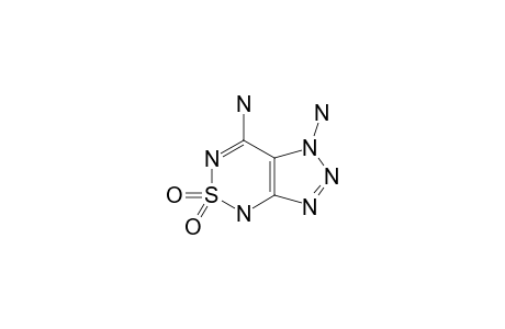 4,5-DIAMINO-1H-1,2,3-TRIAZOLO-[4,5-C]-[1,2,6]-THIADIAZINE-2,2-DIOXIDE