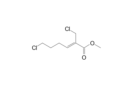 (Z)-6-chloro-2-(chloromethyl)hex-2-enoic acid methyl ester
