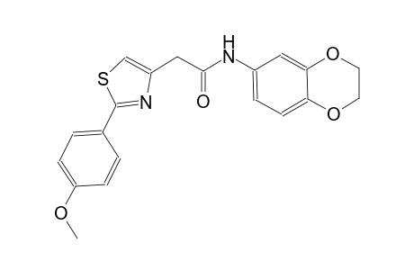 4-thiazoleacetamide, N-(2,3-dihydro-1,4-benzodioxin-6-yl)-2-(4-methoxyphenyl)-