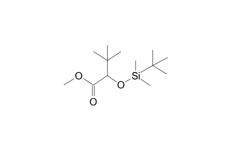 Methyl 2-([tert-butyl(dimethyl)silyl]oxy)-3,3-dimethylbutanoate