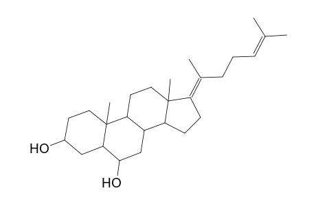 Cholesta-17(20),24-diene-3,6-diol, (3.beta.,5.alpha.,6.alpha.)-