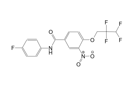 benzamide, N-(4-fluorophenyl)-3-nitro-4-(2,2,3,3-tetrafluoropropoxy)-