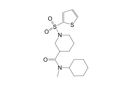 N-cyclohexyl-N-methyl-1-(2-thienylsulfonyl)-3-piperidinecarboxamide