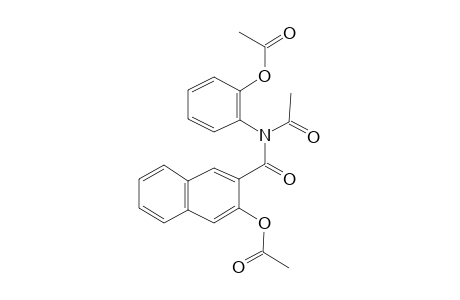 2-(3-Acetoxy-N-acetyl-2-naphthamido)phenyl acetate