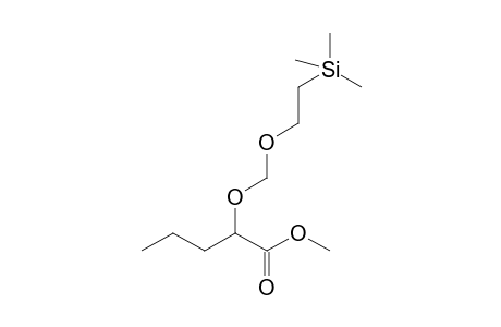 Methyl 2-[2'-(trimethylsilyl)ethoxy]methyloxy]-pentanoate