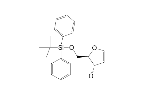 1,4-ANHYDRO-5-O-(TERT.-BUTYLDIPHENYLSILYL)-2-DEOXY-D-ERYTHRO-PENT-1-ENITOL