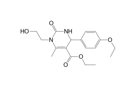 4-(4-Ethoxy-phenyl)-1-(2-hydroxy-ethyl)-6-methyl-2-oxo-1,2,3,4-tetrahydro-pyrimidine-5-carboxylic acid ethyl ester