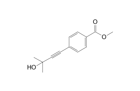 p-(3-hydroxy-3-methyl-1-butynyl)benzoic acid, methyl ester