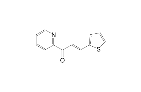 (E)-1-(2-pyridinyl)-3-thiophen-2-yl-2-propen-1-one