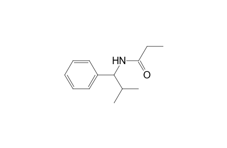 n-(2-Methyl-1-phenylpropyl)propanamide