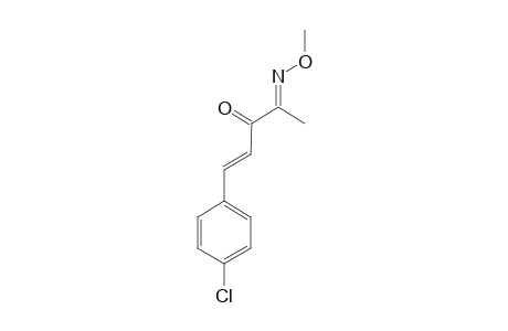 1-(4-CHLOROPHENYL)-4-METHOXYIMINOPENT-1-EN-3-ONE